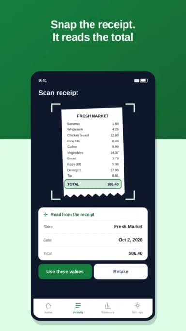 SpendVault screenshot 3